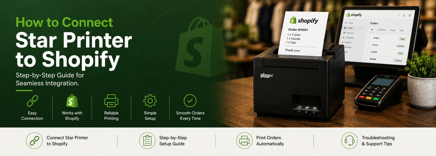 How to Connect a Star Printer to Shopify POS — Step-by-Step 2026 Commandear.com