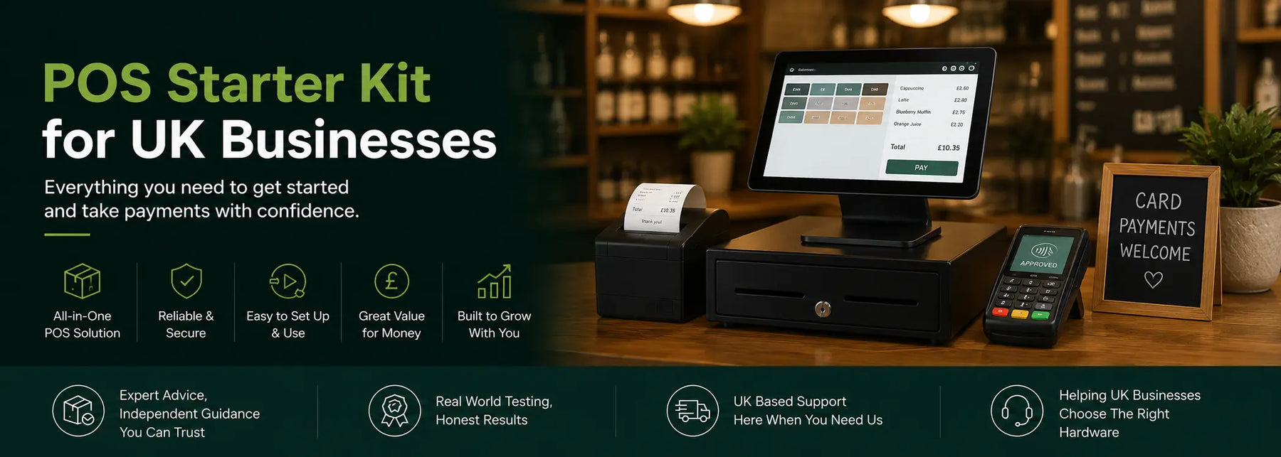 POS Starter Kit UK — Build a Complete Till Point in 2026 Commandear.com