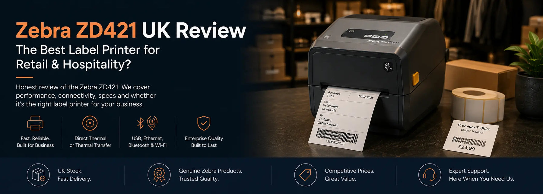 Zebra ZD421 UK Review 