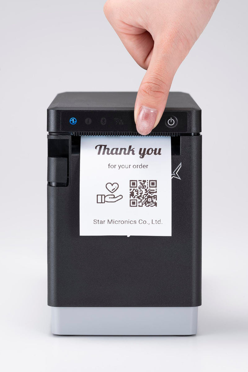 Star Micronics mC-Label2 Compact Direct Thermal Linerless & Label Printer