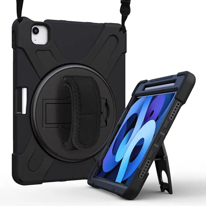eSTUFF Chicago Rugged Full Body Case for iPad Air 11″ (2024/2025) with Built-in Screen Protector - Commandear.com