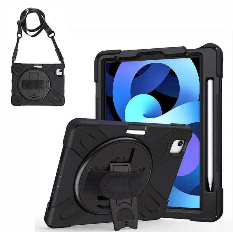 eSTUFF Chicago Rugged Full Body Case for iPad Air 11″ (2024/2025) with Built-in Screen Protector - Commandear.com