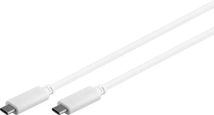 MicroConnect USB-C Gen2 Data & Charging Cable – White MicroConnect