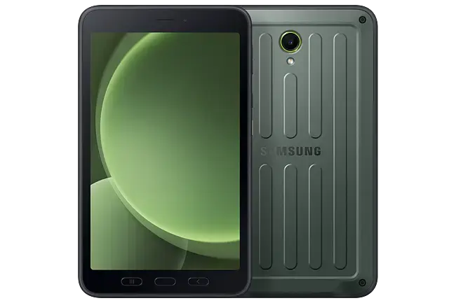 Samsung Galaxy Tab Active5 5G Rugged Tablet SM-X306B – 8" WUXGA Display, 6GB RAM, 128GB Storage, Android, Green Samsung