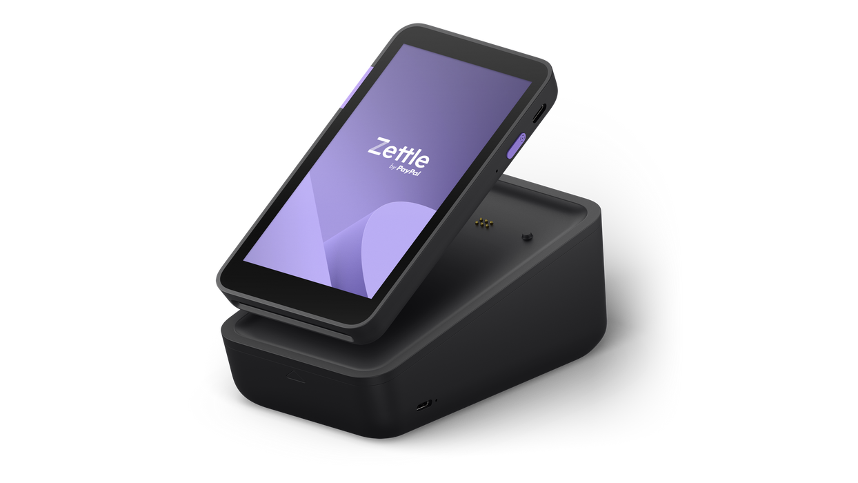 Zettle Terminal with barcode scanner